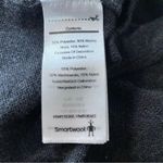 Smartwool  Women's Shadow Pine Colorblock Sweater Charcoal Heather XS Photo 7