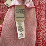 L.L.Bean NWT! Women’s pink coral printed Acadia short sleeve dress XL Photo 4