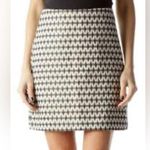Loft  Diamond Jacquard Metallic Skirt Photo 1