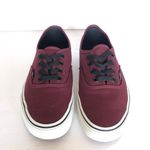 Vans  Authentic Lo Burgundy Red Canvas Women Shoes 7.5 Photo 4
