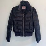 Juicy Couture Black Puffer Jacket XS Photo 0