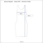 Banana Republic Flounce Shift Knit Dress Tunic Womens S Petite Honey Orange Photo 7