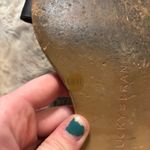 Lucky Brand  Size‎ 9.5 Block Heeled Sandals Open Toe Buckle Black  Sandal Heels Photo 7