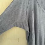 We The Free - Free People Santa Clara Oversized Thermal Long Sleeve Top - Gray Photo 1