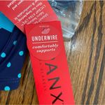 Spanx  Bikini Top‎ Womens 10 Navy Splash Polka Dot 2696 Retro Balconette Bra NWT Photo 5