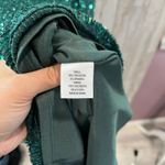 MSK Green Sequin Round Neck Mini Party Dress NYE Cocktail Womens Medium Photo 3