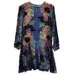 Johnny Was velvet embroidered LANAI BURNOUT PIPPA DRESS NWT Photo 2