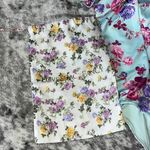 Love Shack Fancy  Fantasia One Piece Turquoise Skies Floral Ruffle Swimsuit Size L Photo 6