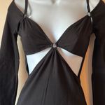 I Heart Black Cut Out Bodycon Dress Sz XS Photo 2