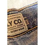 American Eagle  Blue Jean Shorts Vintage AE Supply Co Womens Size 2 Pockets Logo Photo 9