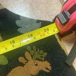 Vintage tapestry vest Camping Mountain Life Size Large Black Photo 5