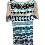 T/O Aztec Print Sweater Dress Photo 2
