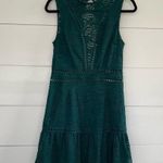Saylor Women’s Medium Emerald Green Rosemary Lace Mini Dress Photo 0