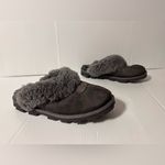 UGG  Women's Charcoal Sheepskin Slippers women size 7 Photo 2