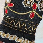 Pierre Cardin Vintage 80’s Black Silk Angora Beaded Cardigan Photo 6