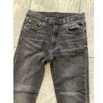 Frye Jeans Womens 27 Black Skinny Stretch Denim High Rise Ankle Distressed Photo 3