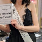 Tobi Black Floor-length Gown With Lace & Slit Photo 1