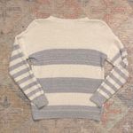 Knox Rose Crewneck Horizontal Striped Sweater Photo 6