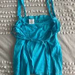 Jordache Vintage beaded tank with ties in the back Photo 1