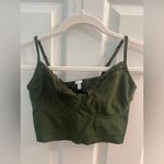 Aerie  Green Crop Top Photo 0