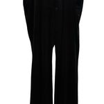Good American Black Velvet Flare Pant Plus Size 3XL Holiday Cocktail Party Photo 2