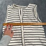 Madewell  Black and White Striped Knit tank  Top Photo 5