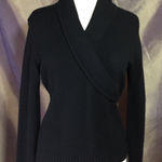 Lauren Ralph Lauren Black Wool Sweater Size M Photo 0