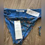 Veronica Beard Veronica‎ Beard Gavitella Bikini Bottom in Nottingham Blue Photo 2