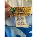 NWT Lee's Fashion Hawaii LLC Hawaiian Wide Short Sleeves Side Self Tie Tunic Top Blue Size 2X Photo 6