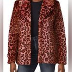 Unreal Fur Faux Dark Pink Urban Tiger Teddy Coat Jacket Mob Wife Aesthetic Furry Photo 1