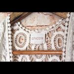 Chico's Chico’s | Cream High/Low Beach Cover Up/Kimono Photo 2