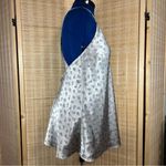 Josie by Natori Floral Satin Chemise, Size: Latge Silver Size L Photo 2