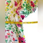 Crown & Ivy  Floral Boho Peasant Blouse Top Small Petite Flower Garden Party Photo 7