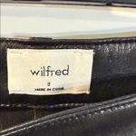 Wilfred Aritzia  The Melina Vegan Leather Pant in Black Womens size 8 Photo 5