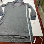 Free People Movement ‎ Feel Good Layer Longline Hoodie Charcoal Heather Large NEW Photo 9