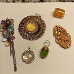 Lot Of 8 Costume Pendants Charms Photo 0