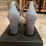 Badgley Mischka Light Blue w/ Silver Heels and Rhinestone Embellishments Bridal Photo 4