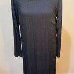 Soft Surroundings  Artemis Silk Flowy Maxi Dress Black Sz‎ PM Photo 0
