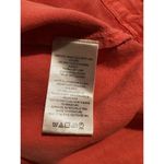 Pilcro Anthropologie  Dress Flutter Sleeve Midi Red Cotton Canvas Womens MP Photo 13