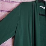 Athleta  PRANAYAMA RESTORE WRAP NIRVANA FABRIC OPEN CARDIGAN PINE FOREST GREEN SP Photo 4