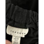 Topshop Wide Leg Crop Jumpsuit - Black / Size 6 Photo 1