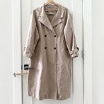 Snidel Beige Khaki Nude Trench Coat/Rain Coat Double Photo 1