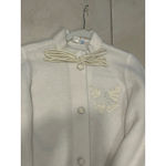 Vintage long, white cream coat, Jordan marsh Italy 60's 70's small Photo 3