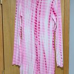 Princess Polly  Pink Long Sleeve Tie Dye Dress - Size 12 Photo 0