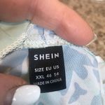 SheIn Blue and Green Ruffle Dress Size XXL Photo 8