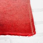 Harley Davidson Red Ombre Long Sleeve Top, Raw Hem, Eagle Logo, Biker Size Small Photo 14