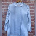 Poetry STRIPE BUTTON THROUGH SHIRT SIZE 8 Photo 1