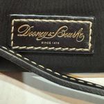 Dooney & Bourke North/South Triple Zip Crossbody Purse Nylon Black Pink Duck Photo 4