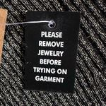 Cremieux Holiday Glam Knit Skirt Women's size Small NWT $79 black gold shimmer Photo 8