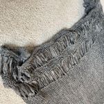 Abercrombie & Fitch women’s gray sweater with bottom distressing size xs/s Photo 3